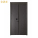 Jinyi Dun Door Industry (D09 Alice) Class A wood grain transfer entrance door embedded smart lock supports private customization D09 Alice double door