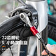 ROCKBROS Bicycle Repair Tool Box Mountain Bike Road Bike Ratchet Wrench Socket Multi-Function Tool Bag Black