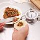 Jidaocook dumpling making artifact household thickened 304 stainless steel lazy fancy dumpling maker mold handmade dumpling making medium dumpling maker (suitable for larger dumplings)