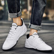 CARTELO men's shoes sports and leisure spring and summer outdoor versatile white shoes classic board shoes QH3338 white 41