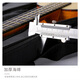 
AIBODUO ukulele bag 23 inch 26 inch small guitar bag guitar bag plus cotton thick waterproof single shoulder bag 21 inch 23 inch ordinary cotton style - black edge/shoulder