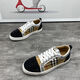 
NYIG Guangzhou men's shoes full of stars, red sole shoes, hot diamonds, high street versatile youth casual shoes, bright diamonds 9916 meters 40