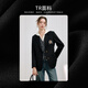KBNE Black Casual Suit Jacket Feminine Suit 2025 New Workplace Commuting Formal Tops Spring and Autumn Women Black S