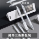 LOPET0.5mm中性笔ins高颜值小众按动笔速干黑色水笔签字笔圆珠笔按压式碳素笔学生考试刷题笔6支LT-1381