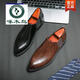 Specht echte Lederschuhe für Männer Britisch Stil Spitzer Zeh Formal Wear Herrenschuhe Friseur Pedale Dünne Liebe X.W9911 Brown Mengke Schuhe Flaggschiff Modell 38 Mengke Schuhe Flaggschiff Modell