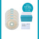
Kangle Baoshengshu Mio stoma chassis 16961/16951 Two-piece deep convex stoma pocket chassis 16961 stoma chassis 60mm [5 pieces/box]