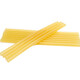 Boîte entière de 25 kg Bielle de colle à fusion chaude 7mm-11 mm jaune transparent Viscosité haute viscosité Séciles de colle blanche laiteuse chaude forte à haute température 11150 Ultra-défense transparente 25 Jin [Jin est égal à 0,5 kg] environ 1725 pièces