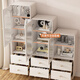 Bai Weitang französischer Sideboard im Cream-Stil gegen die Wand Modernes einfaches Wohnzimmer kleiner vertikaler Schrank Küchenschrank Aufbewahrung Sideboard Kleine Wohnung NT753 Multifunktions Bücherregal Lieferung und Installation