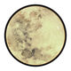 Runhuanian Moon Wall Lamp Modern Simple Bedroom Bedside Lamp Creative Corridor Aisle Lamp Living Room Background Wall Planet Mural Lamp Moon A Style 26CM Round Wall Lamp Three Color Changing
