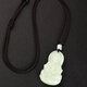Hongsu Hand Hetian Jade Pendant Jade Guanyin Jade Pendant Jade Pendant Men's Natural Jade Pendant New Year's Gift