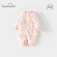 Happy Bear baby jumpsuit baby autumn and winter quilted warm clothes infant winter clothing pajamas winter clothes