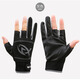 Winter fishing gloves, anti-thorn, waterproof and anti-slip, for men in winter, professional non-bait fishing special men's lure, three-finger palm waterproof style, elegant gray