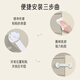 Aibaoshi Children's Safety Lock Anti-ouverture Diroir Lock Baby Protective Protective Hand Multi-Donction Lock 10 Packages Bear S565