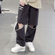 
Adidas Clover Sport Pants Men's Pants New Summer Removable Straight Pants Breathable Casual Pants Pants Pants Fitness Pants HP1098 S