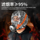 Kai'anbao gas mask fire fire escape smoke mask family hotel room filter self-rescuing respirator TZL30E (affordable model)