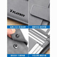 Playboy (Playboy) Portefeuille court masculin en 2024 Nouveau sac de licence de conducteur multifonction du sac de permis de conducteur Portefeuille marque tendance jeunesse noire verticale verticale boucle