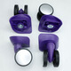 Kadi She Binwheel F61 Accesorios de casos de carro Universal Wheel Binwheel F-61 American Travel AO8 Accesorios de bolsas de viaje Hongsheng A159 W687# Purple Wheels AO8 Aplicable American Travel Ao8