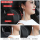 
Diyan headrest is suitable for Porsche pillow new Cayenne Paramela 718 cowhide car waist neck protection pillow headrest Porsche Bordeaux red 1 + waist rest 1