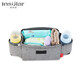 Solterista multifuncional Insular bolsa colgante de almacenamiento Botella botella de agua taza de agua para bebés bolsa colgante de mezclilla azul
