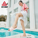 Peak style extreme slippers for women's summer new basketball sports sandals non-slip and wear-resistant beach shoes for women at home pink and pink E12138L 39