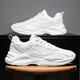 
Danyuting men's shoes 2025 summer breathable mesh shoes trendy versatile mesh sports and casual running daddy trendy shoes 826 white 39