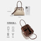Bolso de mujer inteligente / ketchck Luz de nicho de lujo Bolsa de conchas Bolso para mujeres 2023 Nuevo color de contraste Camas de hombro Crossbody Bag Apricot