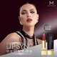 Makeupmiracle Mini Velvet Mist/Satin Farbe Lippenstift Lippenstift Langlebige Farbfarbung 3,5 g Samt Nebel Farbe Lippenstift 694 High-End-Flamme orange 3,5 g