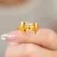 Butterfly golden ring with adjustable opening, gift for girlfriend on the run, niche design, fashionable and high-end gift for the fugitive princess, imitation gold ring