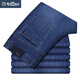 Goldlion 2024 Frühlings- und Sommer-Jeans für Männer für Männer mit mittleren Alters, die hohe Qualität hohe Qualitätshosen dünn B-3882 Zhonglan 30