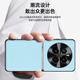 源与 适用真我GT5Pro手机壳液态素皮RMX3888简约拼色全包防摔磨砂男女款商务轻奢保护后壳 【蒂芙蓝-纯镍腰线款】丨高端液态素皮 Realme真我GT5Pro
