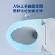 高特（GOTE）德国卫浴连体马桶家用超漩虹吸式坐便器大管道强冲防臭节水座便器 【G841】5孔超漩虹吸（黑色盖） 305/300mm