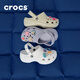 卡骆驰crocs经典云朵老爹鞋洞洞鞋时尚百搭女鞋拖鞋一脚蹬|206750 白色-100(含智必星) 38 (240mm)