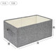 Sushu Home Fabric Storage Box Storage Box Fabric Clothing Storage Box Drawer Wardrobe Clothes Storage Box Household Pants Dark Gray (Washable) No Cover Extra Large (40 Width * 50 Depth * 29 Height cm)