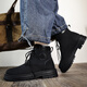 Luxus-High-End-Martin-Stiefel für Männer im Herbst- und Winter mittel- und hoch gelben Stiefeln sowie Samtwärme und hochhöhenverstärkende Sportarten und lässige Retro-Männerstiefel Gelb [Marke Martin Boots] 39