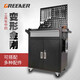 GREENER Auto Repair Tool Cart Workshop Tool Cabinet Mobile Tool Trolley Multifunctional Parts Cart Hardware Toolbox