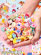 
3D cartoon stereo patch cute creative stereo patch children's pen holder water cup mobile phone case without traces and glue stickers handmade Guka cream glue DIY hairpin decoration cheap mini [Give 10 grid storage box] 40 mixed models (give stankless glue)