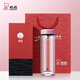 Copa de vidrio Sino Vidry Copa de té de doble capa linda Copa Portable Portable Copa de agua de alto valor XN6563 6630 6630 Caja de regalo de calidad verde luz de 180 ml de calidad