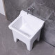 Lefit (lfte) bathroom ceramic mop pool balcony mop trough household Taiwan-controlled large, medium and small mop basin courtyard mop pool 922A manual water delivery to home