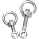 Tianzhuo Hardware 304 stainless steel swing bolt + eye nut slip knot screw lifting nut set GB798 M5M6M8M10M12 M12*70 1 set