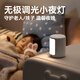 威视达康监控无线摄像头无需连wifi家用360度自动旋转远程手机可对话可视摄像头视频通话双向家庭家用室内 【WiFi版白色】一键呼叫家人+停电监控+小夜灯 128G内存卡