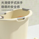 捷贝儿童洗澡桶宝宝泡澡桶小孩可坐浴桶浴盆家用加厚浴缸婴儿游泳澡盆 淡藻绿【0-10岁感温高凳款】
