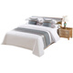 Pequeña toalla de cola de bolsa eléctrica moderna luz simple de lujo de alta gama hoteles de hotel y decoraciones de ropa de cama para el hogar Wh58-844 260cm*50 cm [cama de 2.0m] [cama de una sola pieza