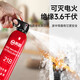 Minggu 21B water-based fire extinguisher portable vehicle-mounted household fire extinguisher bottle national fire certification equipment 620ml CW715625