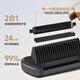 Golden Rice Straightening Comb Essential Oil Negative Ion Improves Frizz Multi-Function Beyond Recommended Curling Iron Straightening Plate Style Comb High Skull Top Birthday Gift KD389 New Year Gift