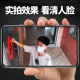 镭威视楼道门口无线电池充电家用摄像头需连wifi网手机远程监控器360无死角带夜视全景免不插电源室内外