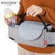 Solterista multifuncional Insular bolsa colgante de almacenamiento Botella botella de agua taza de agua para bebés bolsa colgante de mezclilla azul
