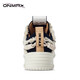Sur Max Zhuo Yuan même rétro noir en papier avion toile chaussures épaisses semelles de tendance nationale accrue marque décontractée hommes et femmes couples 2025 Summer Retro Black Code régulier de la carte de tir Half Code Shot One Taille 36