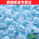 Silent Noel simulated rose fake petals for weddings, wedding celebrations, flower girl hand-spreading flowers, proposal, romantic confession, decoration arrangement, petal rain, blue and white 10 packs (1000 pieces)