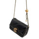 Chongsukei leichte Luxus Frauenbeutel Mode Diamond Chain Bag Frauen High-End-Nische vielseitige One-Shoulder-Crossbody-Tasche Frauen CK-9227 Deep Black Birthday Geschenk Frauen Frauen