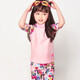 Ezi children's swimsuit girls student split swimsuit surfing suit hot spring swimsuit swimsuit Ezi12004